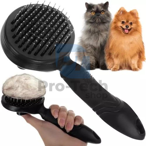 Self-cleaning Hair Brush for dogs and cats Hair Brush 75110