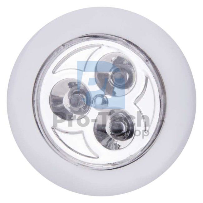 Self-adhesive LED light P3819, 12 lm, 3× AAA, 3pcs 70456