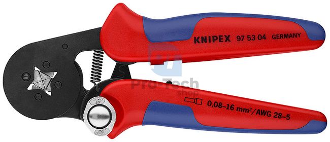 Self-adjusting Crimping Pliers for End Sleeves 180 mm KNIPEX 08693