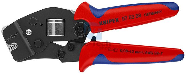 Self-adjusting Crimping Pliers for End Sleeves 190 mm KNIPEX 08699