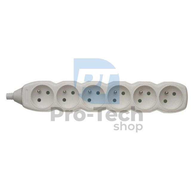 6 socket, white 70307