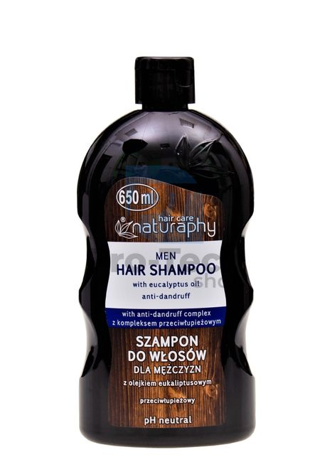 Hair shampoo for men Eucalyptus Hair care Naturaphy 650ml 30129