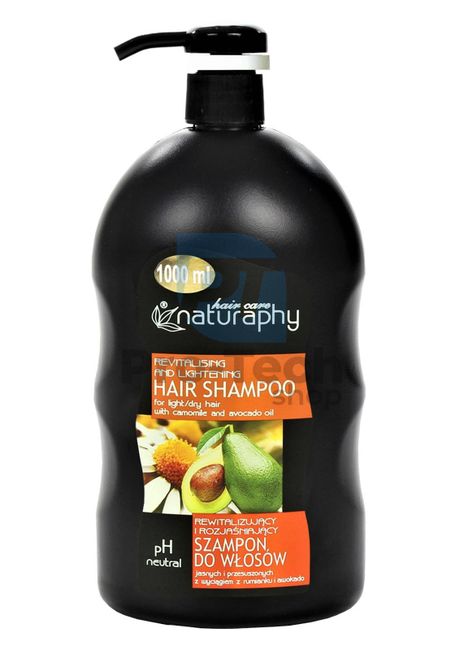 Hair shampoo with chamomile extract and avocado oil Naturaphy 1000ml 30089