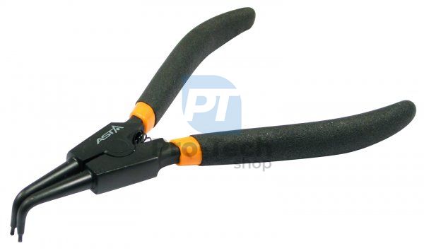 Seger pliers, bent, external 180mm pro Asta A-4737 05577