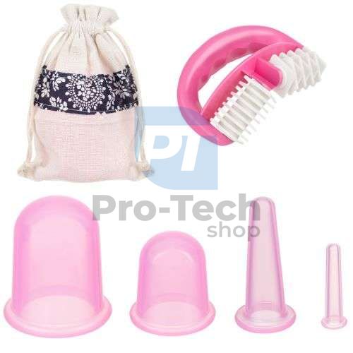 Silicone Chinese flasks with massager 75141