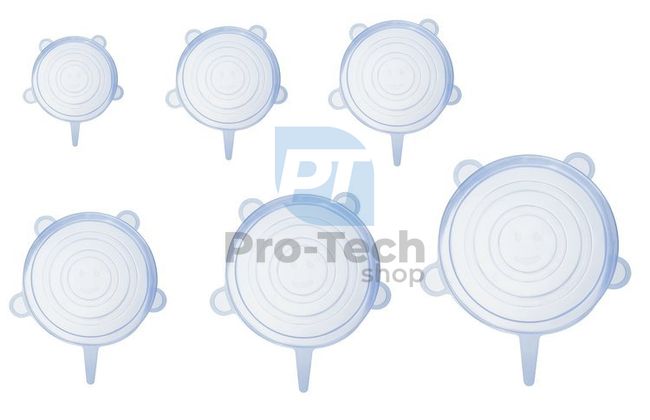 Silicone lids - set of 6 pieces 75143