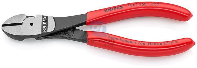 Power side cutting pliers 160 mm KNIPEX 08226