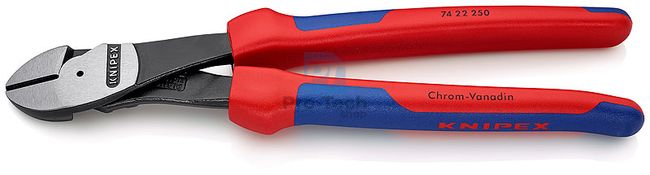 High leverage diagonal pliers with multi-component handles 250 mm KNIPEX 08269