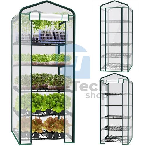 Folding foil box with shelves 195x70x50cm S13126 75148