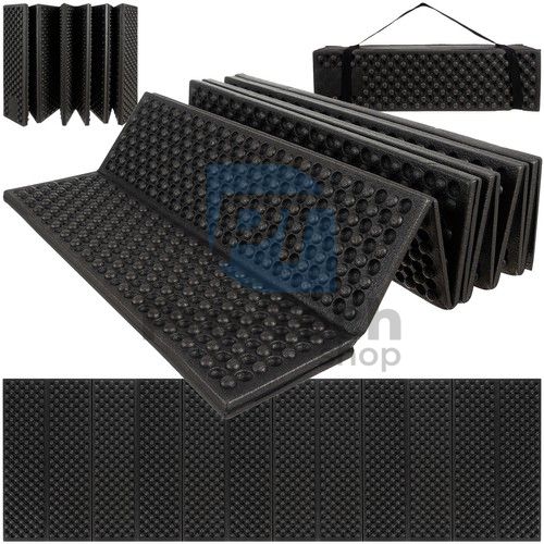 Folding fitness mat Trizand 180x60x1cm 76055