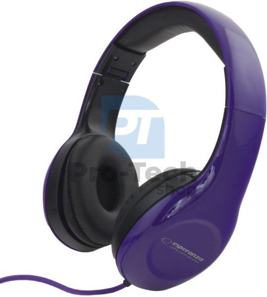 Foldable headphones SOUL, purple 72750