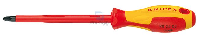 Insulated Phillips Screwdriver PH0 162 mm KNIPEX 08862