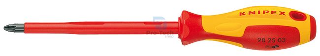 Insulated Phillips Screwdriver PZ2 212 mm KNIPEX 08869