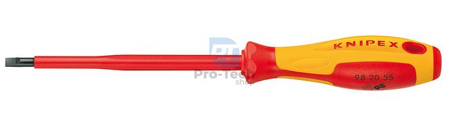 Insulated Flat Screwdriver 0.4x2.5 mm 177 mm KNIPEX 08854