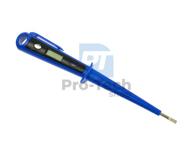 Voltage tester 10-250V LCD 3.5x180mm 09926