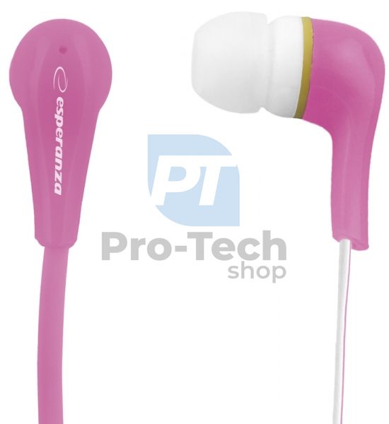 Earbuds LOLLIPOP, pink 72764