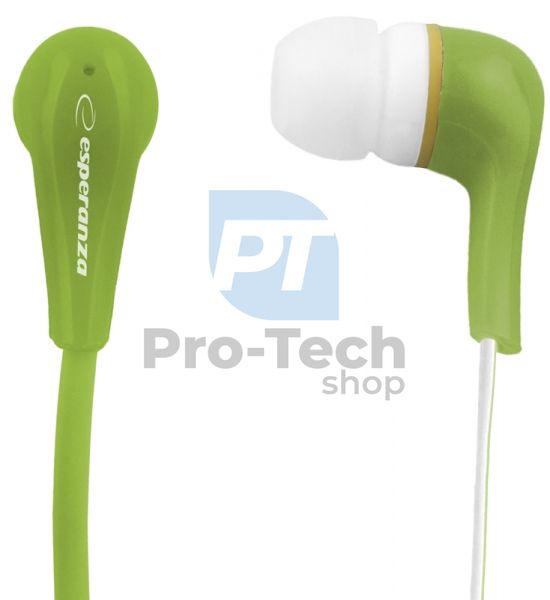 Earbuds LOLLIPOP, green 72762