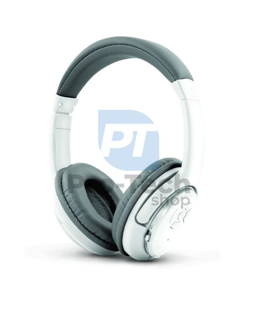 Headphones with bluetooth LIBERO, white 72789