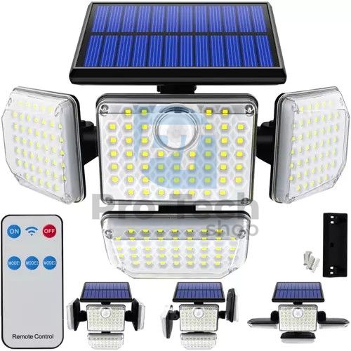 Solar lamp 181 LED with external panel Izoxis 75176