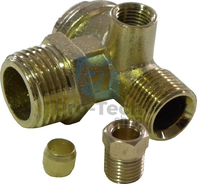 Check valve for compressor 1/2" x M14 x 1/4" 04561