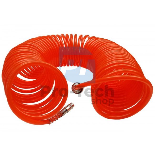 Spiral air hose PE 10m 6x8mm 13049