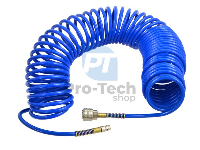 Spiral PU air hose 15m 5mm x 8mm 15888