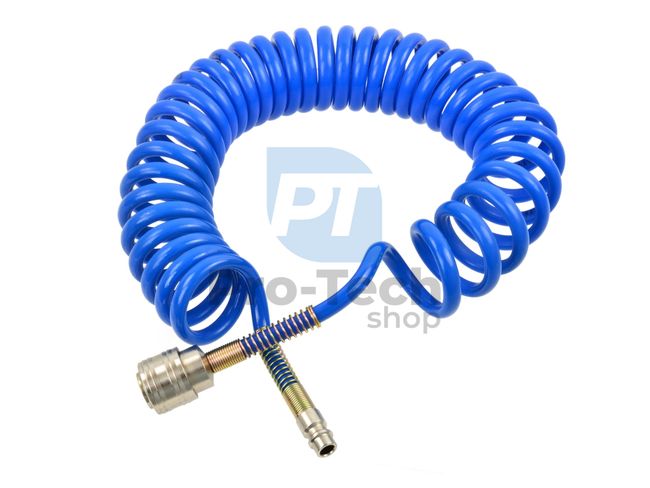 Spiral air hose PU 5m 5x8mm 16126