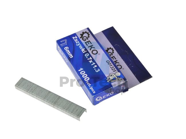 Staples for stapler 6mm 1000pcs 09422