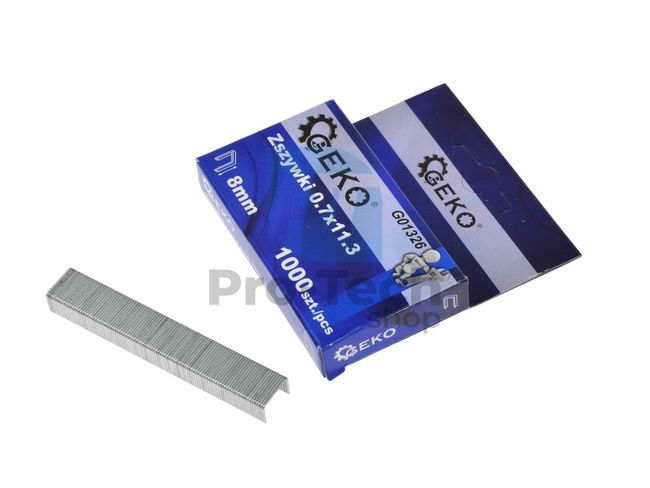 Staples for staplers 8mm 1000pcs 09423