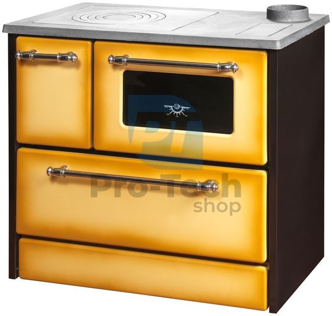 Stove 9,32 kW right outlet cappuccino 40232