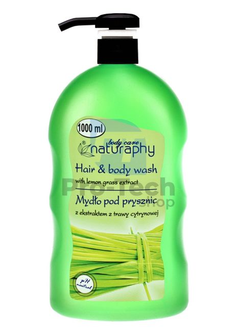 Shower gel and shampoo 2in1 lemongrass Naturaphy 1000ml 30072