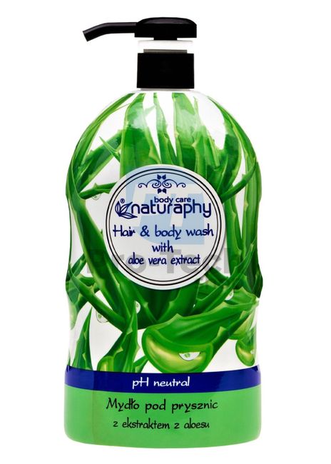 Shower gel and shampoo 2in1 with aloe vera extract Naturaphy 1000ml 30036