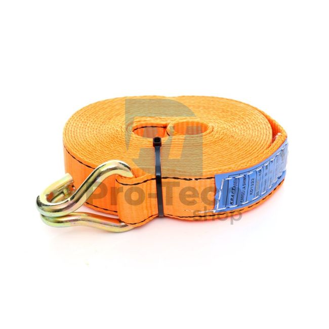 Retractable strap, strap without ratchet 5t - 6m x 50mm 10018