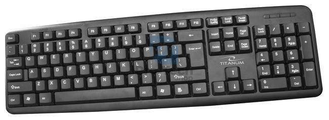 Standard wired keyboard with USB 73356