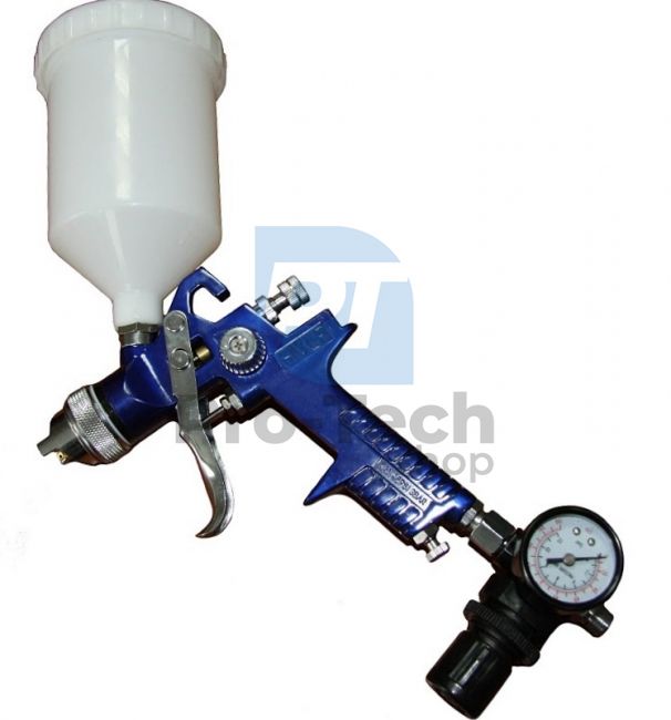 Spray gun FT 1.4mm with pressure gauge and regulator 00284