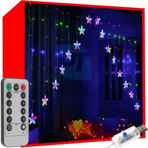 Light curtain 136LED USB- multicolour KS19772 75267