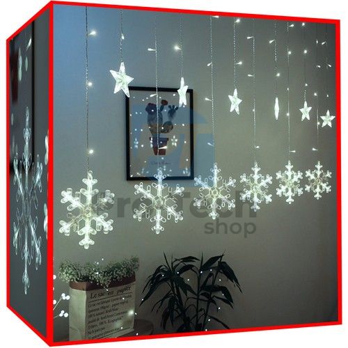 Light curtain 138LED - cold white 31V KŠ11327 75278