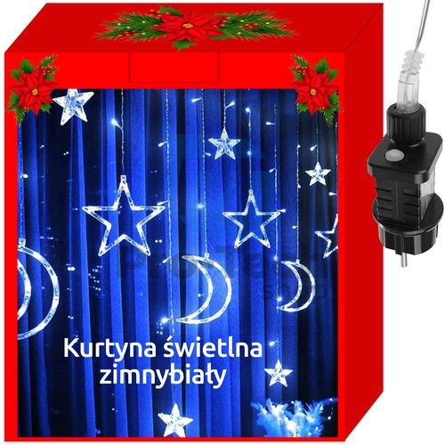 Light curtain 138LED - cold white 31V KŠ11330 75279