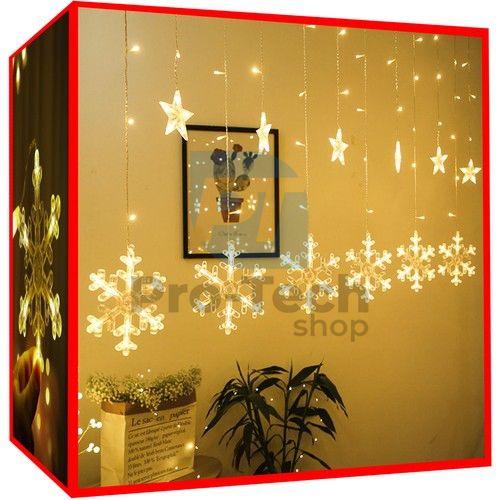 Light curtain 138LED - warm white 31V KŠ11326 75281