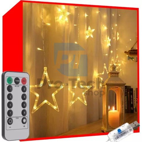 Light curtain 138LED USB - warm white KS19750 75284