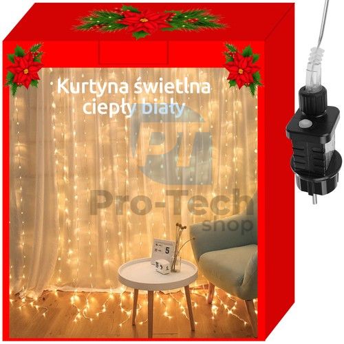 Light curtain 300LED - warm white 31V KŠ11332 75293