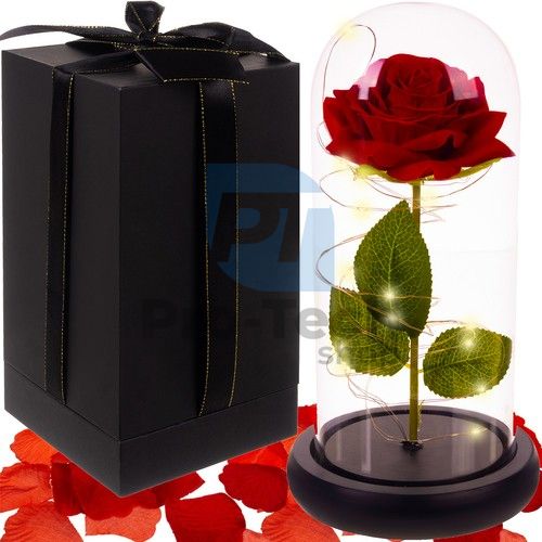 LED rose in glass Malatec 21619 75299