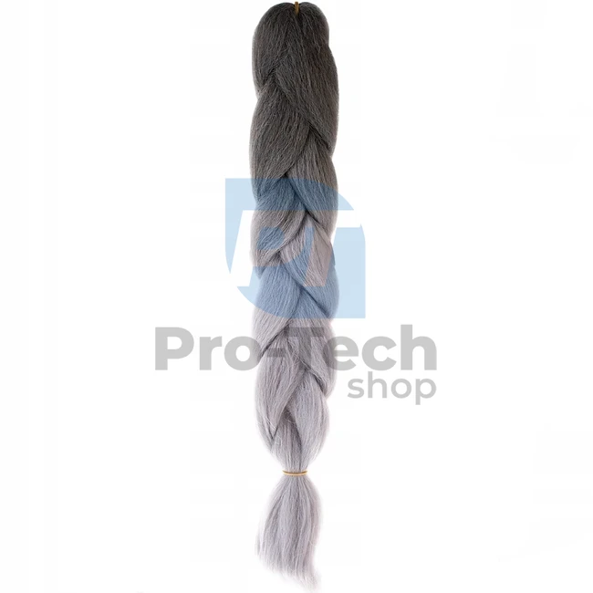 Synthetic hair braids ombre grey-gray W10345 75312