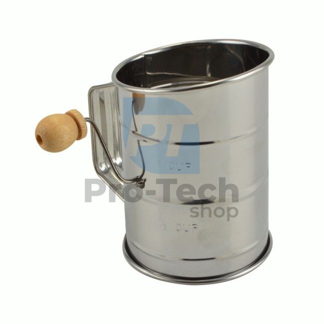 Stainless steel flour sifter 52552