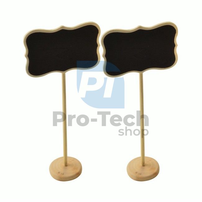 Blackboard on stand 2pcs 52428