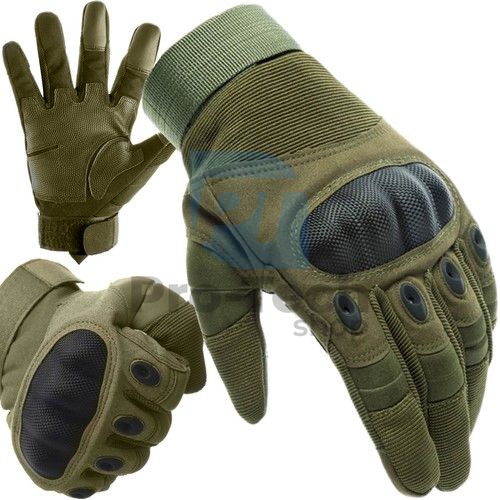 Tactical gloves L - kaki Trizand 21771 76088