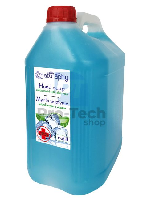 Antibacterial liquid soap aloe vera Naturaphy 5000ml 30337