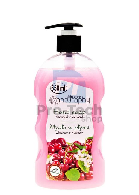 Liquid soap cherry and aloe vera Naturaphy 650ml 30007