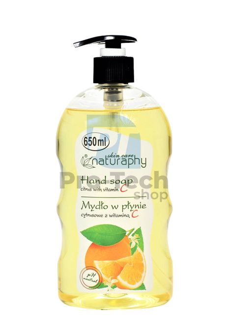 Liquid soap lemon and vitamin C Naturaphy 650 ml 30131