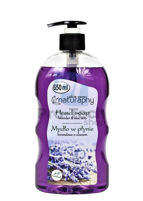 Liquid soap lavender and aloe vera Naturaphy 650ml 30054